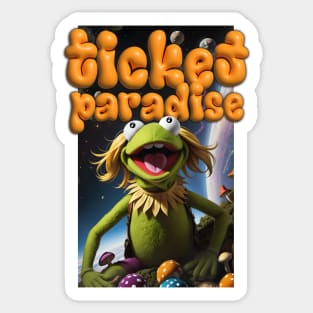 Ticket to Paradise Sticker